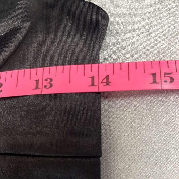 Meshki Black Arianna Mini Bodycon Dress Medium Rhinestone Straps Cut Outs Sexy - Picture 10 of 13